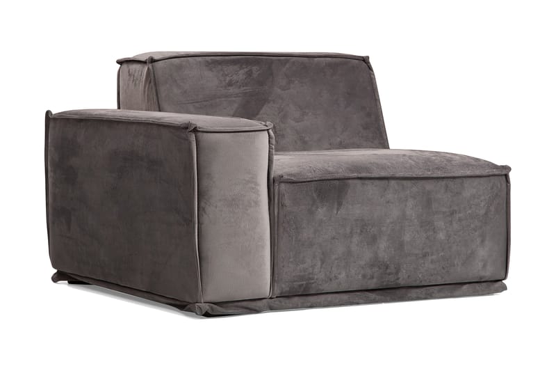 Nightcap Sofa m. Divan 3-seters - Grå - Møbler - Sofaer - Sofa 3 seter
