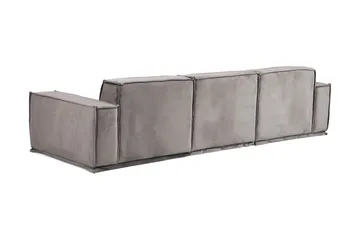 Nightcap Sofa m. Divan 3-seters - Grå - Møbler - Sofaer - Sofa 3 seter