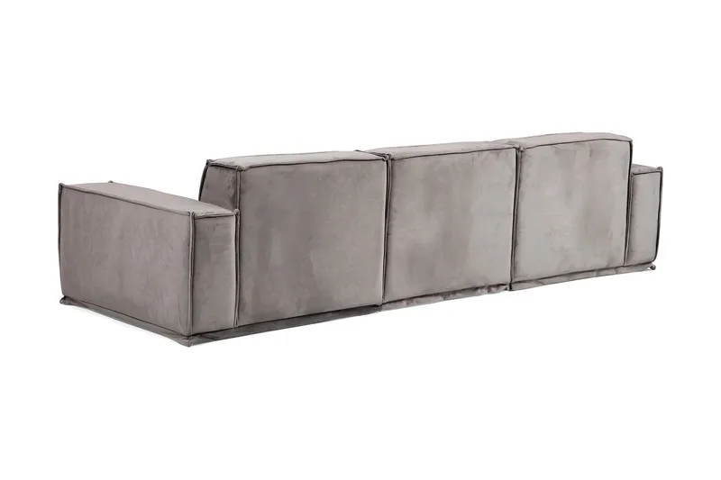 Nightcap Sofa m. Divan 3-seters - Grå - Møbler - Sofaer - Sofa 3 seter