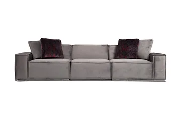 Nightcap Sofa m. Divan 3-seters - Grå - Møbler - Sofaer - Sofa 3 seter