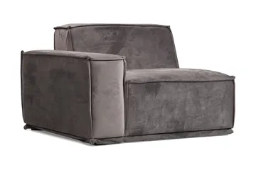 Nightcap Sofa m. Divan 3-seters - Grå - Møbler - Sofaer - Sofa 3 seter