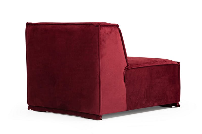 Nightcap Sofa m. Divan 4-seters - Burgundy - Møbler - Sofaer - Sofa med sjeselong
