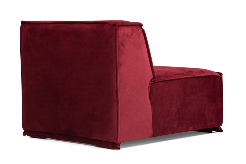 Nightcap Sofa m. Divan 4-seters - Burgundy - Sofa med sjeselong - 4 seters sofa med divan