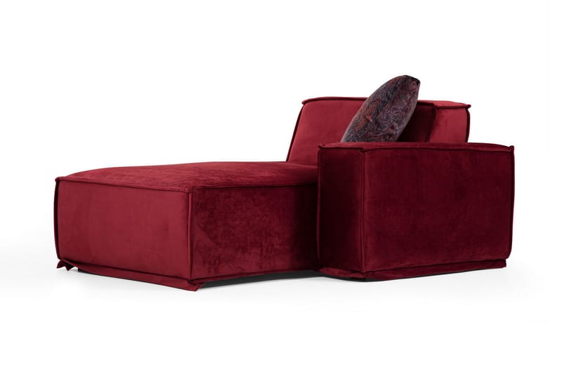 Nightcap Sofa m. Divan 4-seters - Burgundy - Møbler - Sofaer - Sofa med sjeselong