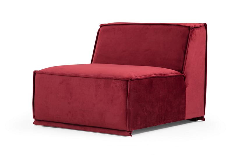 Nightcap Sofa m. Divan 4-seters - Burgundy - Møbler - Sofaer - Sofa med sjeselong