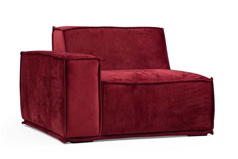 Nightcap Sofa m. Divan 4-seters - Burgundy - Møbler - Sofaer - Sofa med sjeselong