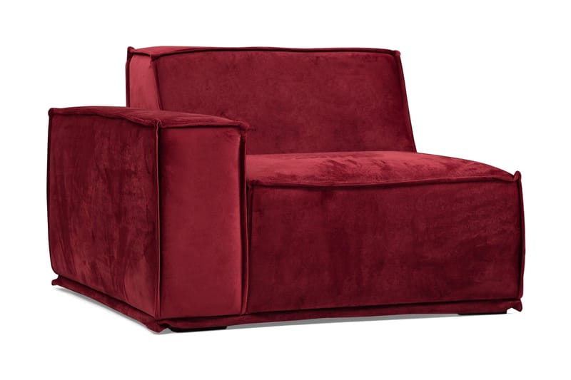 Nightcap Sofa m. Divan 4-seters - Burgundy - Møbler - Sofaer - Sofa med sjeselong