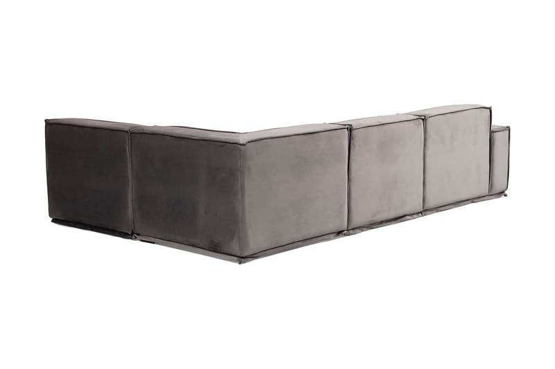 Nightcap Sofa m. Divan 4-seters - Grå - Møbler - Sofaer - Hjørnesofa