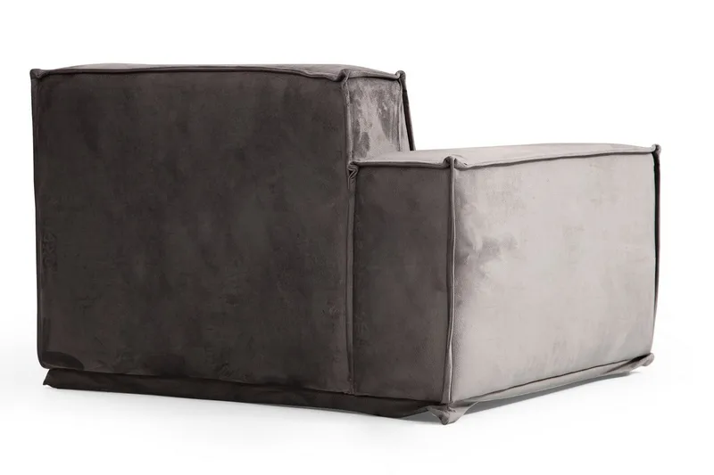 Nightcap Sofa m. Divan 6-seters - Grå - Møbler - Sofaer - Hjørnesofa