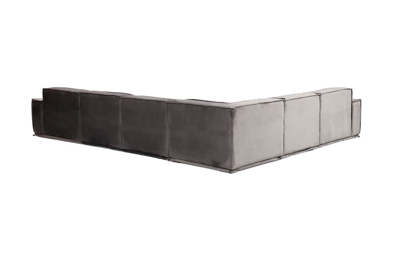 Nightcap Sofa m. Divan 6-seters - Grå - Møbler - Sofaer - Hjørnesofa