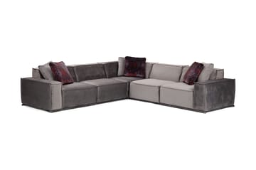 Nightcap Sofa m. Divan 6-seters - Grå - Møbler - Sofaer - Hjørnesofa