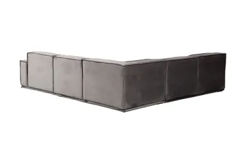 Nightcap Sofa m. Divan 6-seters - Grå - Møbler - Sofaer - Hjørnesofa