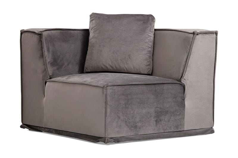 Nightcap Sofa m. Divan 6-seters - Grå - Møbler - Sofaer - Hjørnesofa