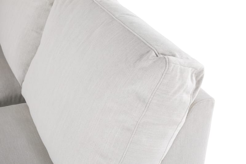 Ocean Lyx 4-seters Høyrevendt L-formet Sjeselongsofa i Stoff - Lys grå - Møbler - Sofaer - Sofa med sjeselong - 4 seters sofa med divan