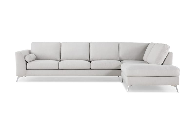 Ocean Lyx 4-seters Sofa med Sjeselong Høyre - Linbeige - Sofa med sjeselong - 4 seters sofa med divan