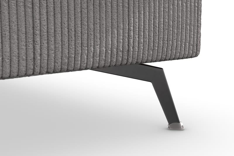 Ocean Lyx 4-seters Sofa med Sjeselong Høyre - Mørkegrå - Møbler - Sofaer - Sofa med sjeselong