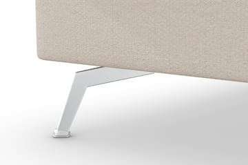 Ocean Lyx 4-seters Venstrevendt L-formet Sjeselongsofa i Stoff - Beige - Møbler - Sofaer - Sofa med sjeselong