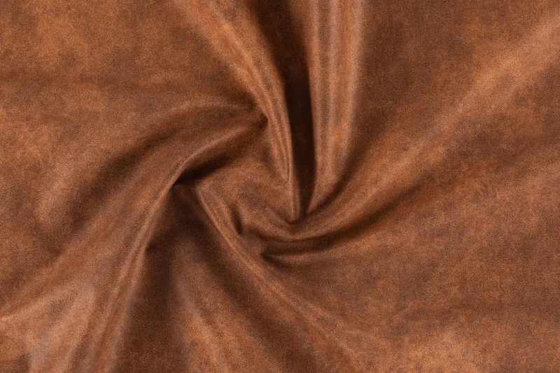 Ocean Lyx 5-seters Høyrevendt L-formet Sjeselongsofa i Kunstlær - Brun - Møbler - Sofaer - Sofa med sjeselong - 4 seters sofa med divan