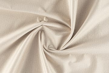 Ocean Lyx 6-seters Høyrevendt U-formet Sofa med Divan og Sjeselong + Fotskammel i Fløyel - Beige - Møbler - Sofaer - Sofa med sjeselong