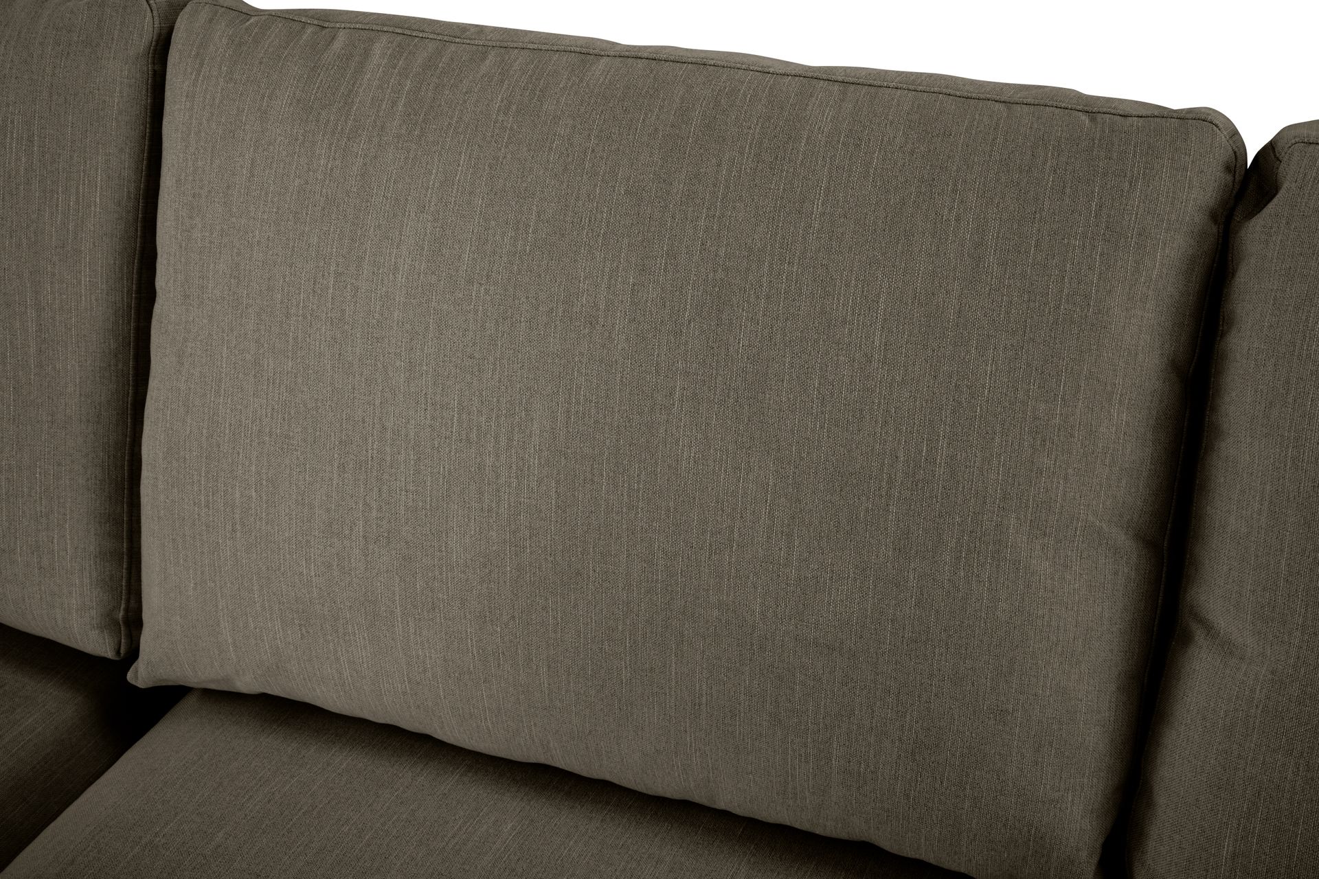 Ocean Lyx 6-seters Venstrevendt U-formet Sofa med Divan og Sjeselong + Fotskammel i Stoff - Mørkegrønn - Møbler - Sofaer - Sofa med sjeselong