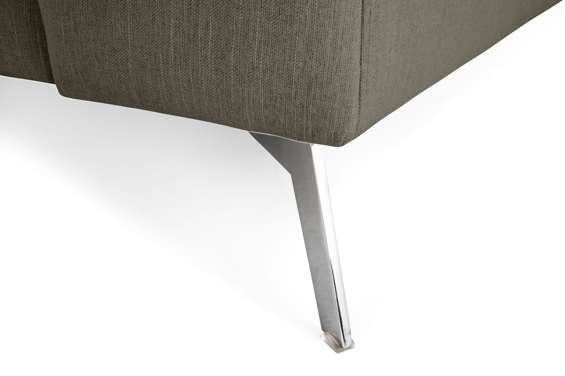 Ocean Lyx 6-seters Venstrevendt U-formet Sofa med Divan og Sjeselong + Fotskammel i Stoff - Mørkegrønn - Møbler - Sofaer - Sofa med sjeselong