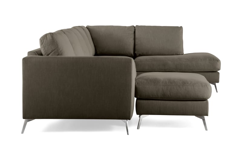 Ocean Lyx U-sofa med Sjeselong Høyre - Grön - Møbler - Sofaer - Sofa med sjeselong