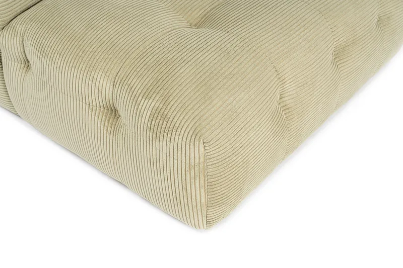 Octavian Sofa med Sjeselong 3-seter - Grønn - Møbler - Sofaer - Sofa med sjeselong