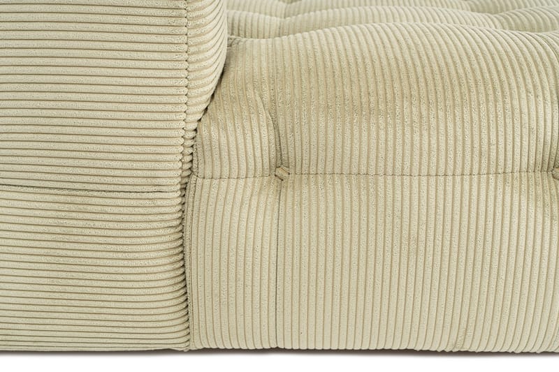 Octavian Sofa med Sjeselong 3-seter - Grønn - Møbler - Sofaer - Sofa med sjeselong