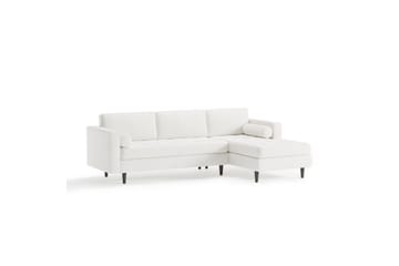 Olenne Sofa m. Divan 4-seters - Hvit - Møbler - Sofaer - Sofa med sjeselong