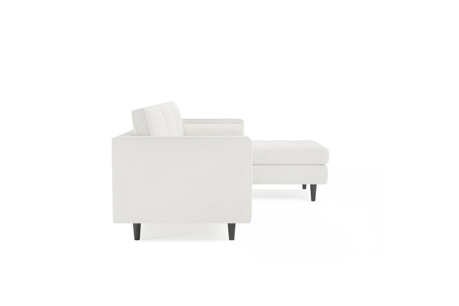 Olenne Sofa m. Divan 4-seters - Hvit - Møbler - Sofaer - Sofa med sjeselong