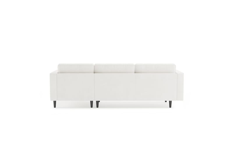 Olenne Sofa m. Divan 4-seters - Hvit - Sofa med sjeselong - 4 seters sofa med divan