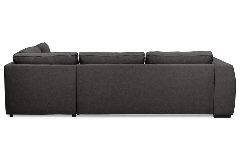 Optus 3-seters Sofa med Sjeselong Høyre - Mørkegrå - Møbler - Sofaer - Sofa med sjeselong