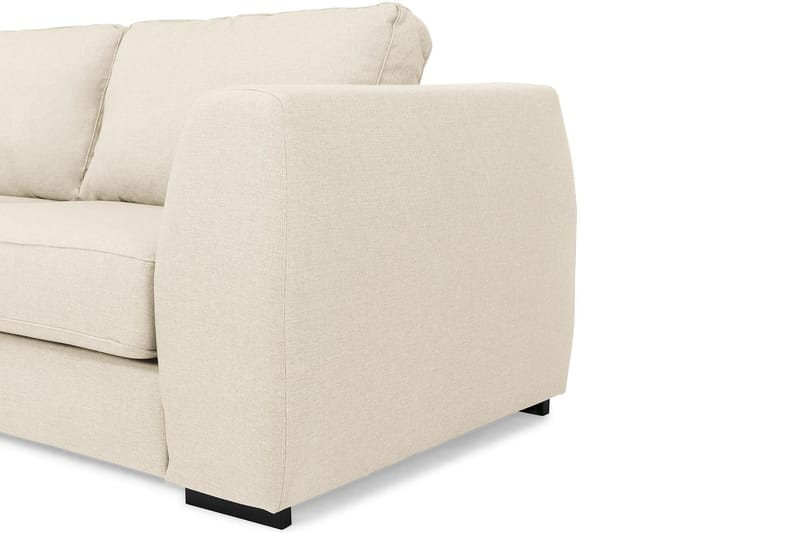 Optus 3-seters Sofa med Sjeselong Venstre - Beige - Møbler - Sofaer - Sofa med sjeselong - 3 seters sofa med divan