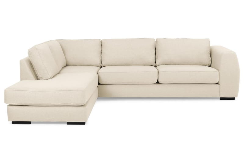 Optus 3-seters Sofa med Sjeselong Venstre - Beige - Møbler - Sofaer - Sofa med sjeselong - 3 seters sofa med divan