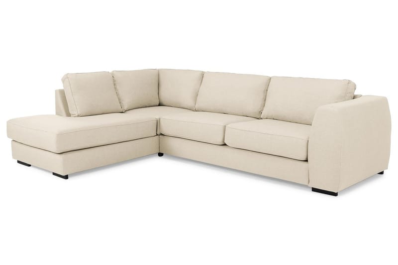 Optus 3-seters Sofa med Sjeselong Venstre - Beige - Møbler - Sofaer - Sofa med sjeselong - 3 seters sofa med divan