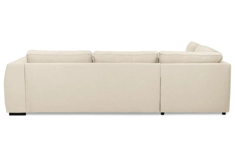 Optus 3-seters Sofa med Sjeselong Venstre - Beige - Møbler - Sofaer - Sofa med sjeselong - 3 seters sofa med divan