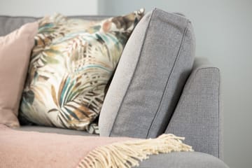 Optus 3-seters Vendbar L-formet Sjeselongsofa i Stoff - Lys grå - Møbler - Sofaer - Sofa med sjeselong