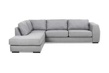 Optus 4-seters Venstrevendt L-formet Sjeselongsofa i Stoff