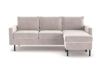 Peppe 3-seters Vendbar L-formet Divansofa i Manchester