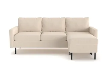 Peppe 3-seters Vendbar L-formet Divansofa i Manchester