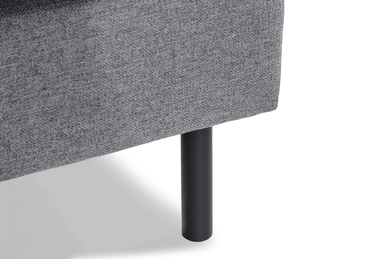 Peppe 3-seters Vendbar L-formet Divansofa i Stoff - Lys grå - Møbler - Sofaer - Sofa med sjeselong