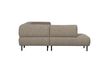 Ranta Sofa med Sjeselong 3-seter - Brun - Møbler - Sofaer - Sofa med sjeselong