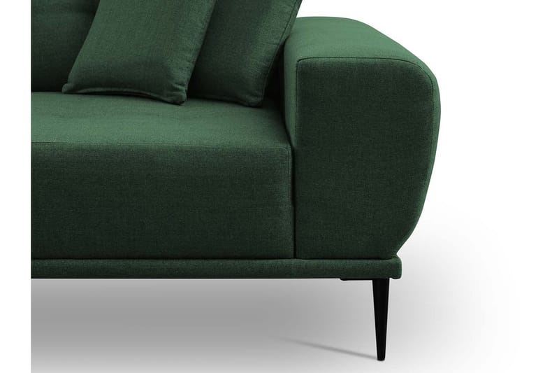 Rapale 3-seters Sofa med Divan Høyre med Puter - Blå - Sofa med sjeselong - 3 seters sofa med divan