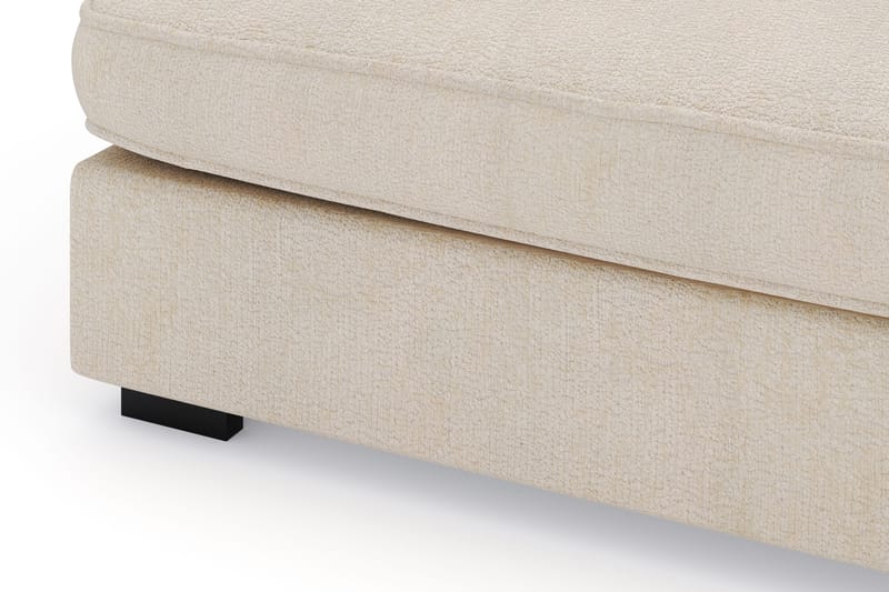 Rossita Lyx 4-seter Ekstra dyp Sofa med Sjeselong Høyre - Beige Chenille - Møbler - Sofaer - Sofa med sjeselong