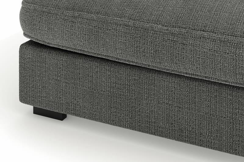 Rossita Lyx 4-seter Ekstra dyp Sofa med Sjeselong Høyre - Grå Chenille - Møbler - Sofaer - Sofa med sjeselong