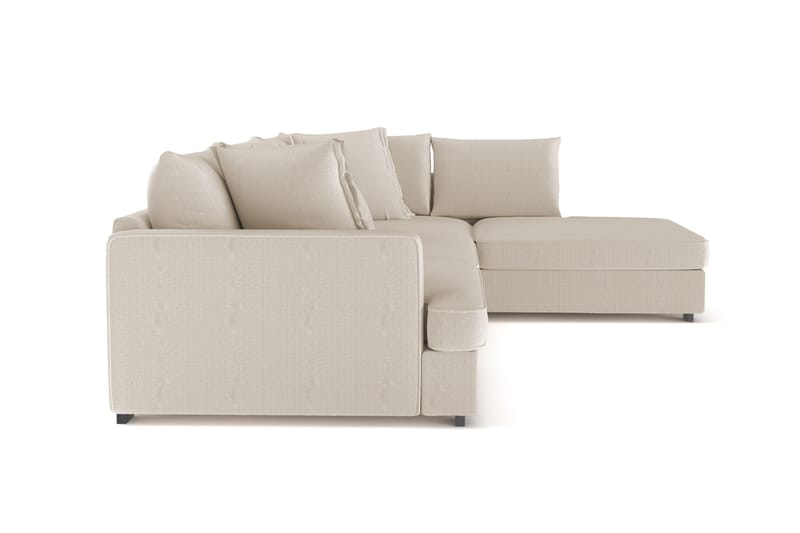 Rossita Lyx 4-seter Ekstra dyp Sofa med Sjeselong Høyre - Greige Manchester - Møbler - Sofaer - Sofa med sjeselong