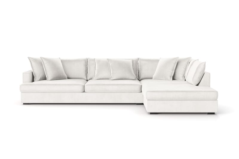 Rossita Lyx 4-seter Ekstra dyp Sofa med Sjeselong Høyre - Offwhite Manchester - Møbler - Sofaer - Sofa med sjeselong