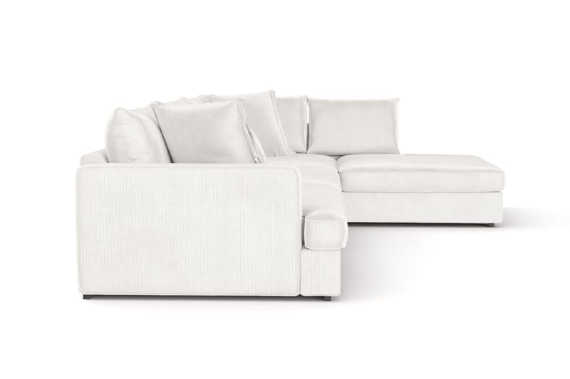 Rossita Lyx 4-seter Ekstra dyp Sofa med Sjeselong Høyre - Offwhite Manchester - Møbler - Sofaer - Sofa med sjeselong