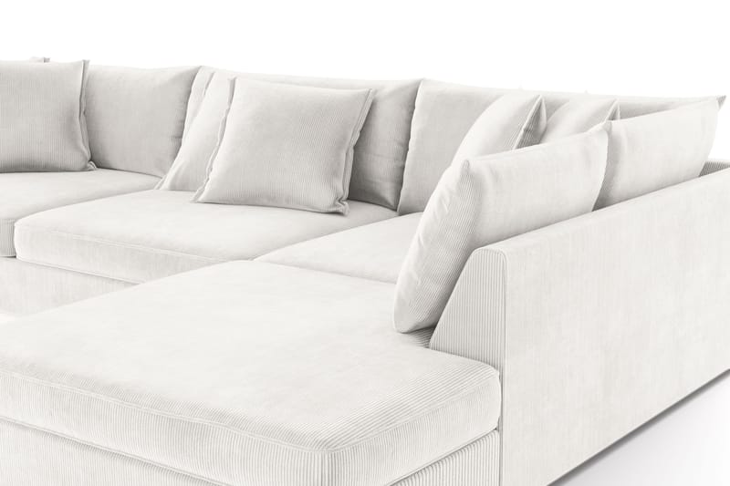 Rossita Lyx 4-seter Ekstra dyp Sofa med Sjeselong Høyre - Offwhite Manchester - Møbler - Sofaer - Sofa med sjeselong