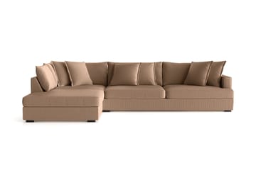 Rossita Lyx 4-seter Ekstra dyp Sofa med Sjeselong Venstre